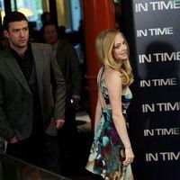 Timberlake and Amanda attending the 'In Time' photocall | Picture 115957